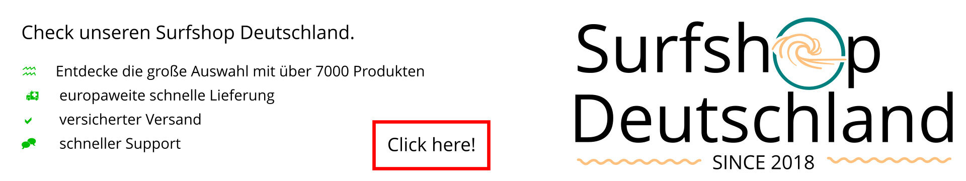 Riesige Auswahl im Surfshop Deutschland