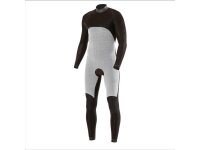 VISSLA Seven Seas 4.3mm Neopren Wetsuit Fullsuit mit Chest Zip in schwarz Größe LS