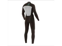 VISSLA Seven Seas 4.3mm neoprene wetsuit fullsuit with chest Zip black size LT