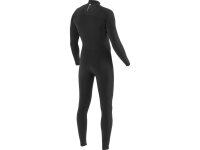 VISSLA 7 SEAS 5.4mm neoprene wetsuit fullsuit with chest zip black size LS