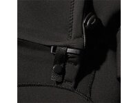 VISSLA 7 SEAS 6.5mm Neopren Wetsuit Fullsuit mit Haube und Chest Zip in schwarz Größe S