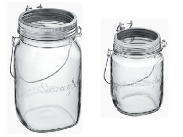 Lanterne en Verre avec Câble Sonnenglas – Remplacement